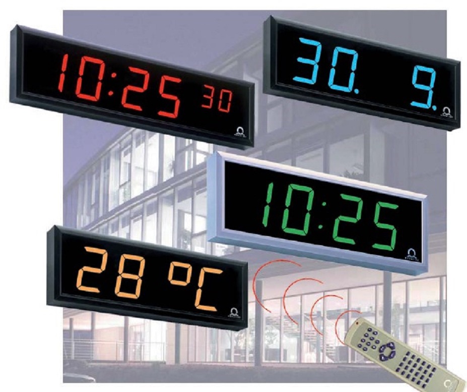 МОБАТАЙМ СИСТЕМС Вторичные светодиодные цифровые часы