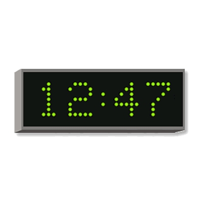 Вторичные светодиодные цифровые часы