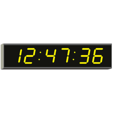 Вторичные светодиодные цифровые часы 4010E.057.Y.S.EU