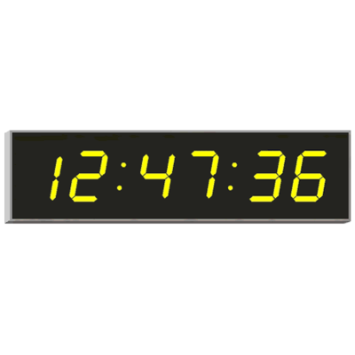 Вторичные светодиодные цифровые часы 4010E.100.Y.S.EU