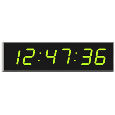 Двусторонние вторичные цифровые часы 4010E.100.G.DS.EU