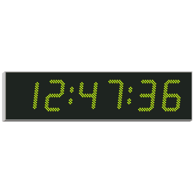 Двусторонние вторичные цифровые часы 4010N.170.G.DS.EU