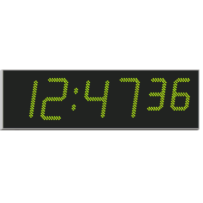 Вторичные светодиодные цифровые часы 4010N.220.G.S.EU