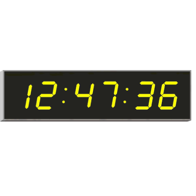 Двусторонние вторичные цифровые часы 4010NE.100.Y.DS.EU