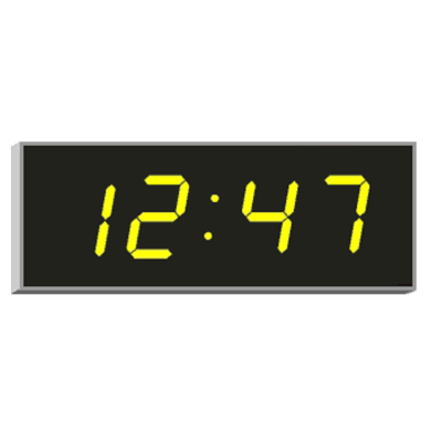Вторичные светодиодные цифровые часы 4200E.100.Y.S.EU