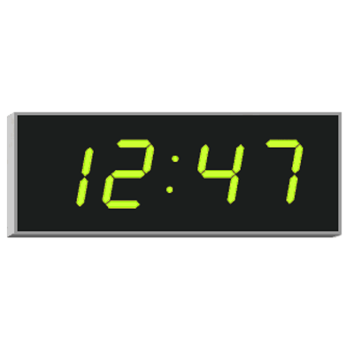 Вторичные светодиодные цифровые часы 4200E.100.G.SS.EU