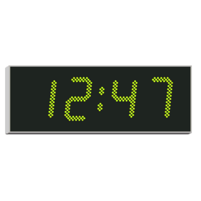 Вторичные светодиодные цифровые часы 4200E.170.G.S.EU