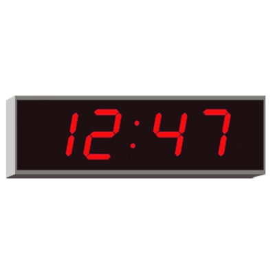 Двусторонние вторичные цифровые часы