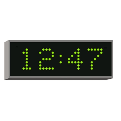 Вторичные светодиодные цифровые часы