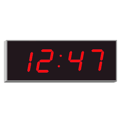 Вторичные светодиодные цифровые часы 4200N.100.R.S.EU