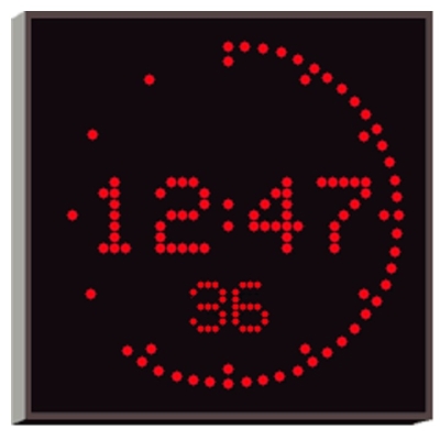 Вторичные светодиодные цифровые часы