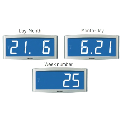 Вторичные цифровые LCD часы OPALYS 7 (938124A)