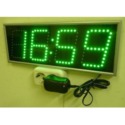 Автономные светодиодные цифровые часы для помещений