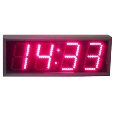 ИНФОЛАЙТ 10 - автономные цифровые часы с символом 100 мм (уличные)