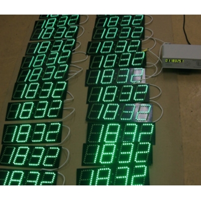 Вторичные светодиодные цифровые часы для помещений SLW