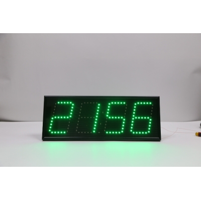 Вторичные светодиодные цифровые часы для помещений