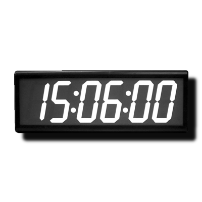 Цифровые вторичные светодиодные часы ЦВС-6.Б.100.МС.Т
