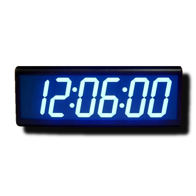 Цифровые вторичные светодиодные часы ЦВС-6.С.100.МС.Т