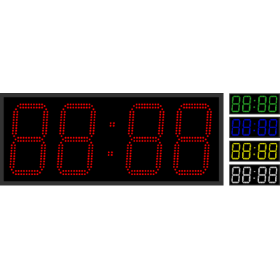 Цифровые офисные светодиодные часы Р-250b