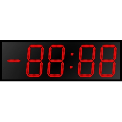 Цифровые уличные светодиодные часы
