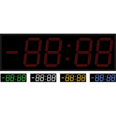 Цифровые уличные светодиодные часы Р-350e-t