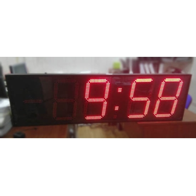 Цифровые уличные светодиодные часы