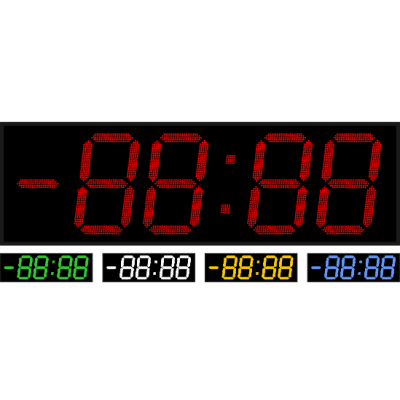 Цифровые уличные светодиодные часы Р-500e-t