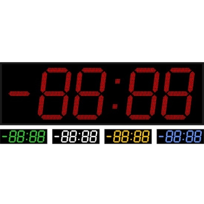 Цифровые уличные светодиодные часы Р-500e-t
