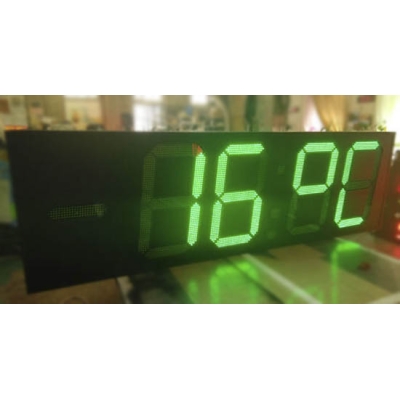 Цифровые уличные светодиодные часы Р-500e-t