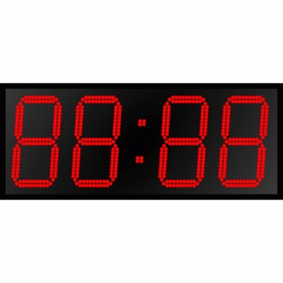 Цифровые вторичные светодиодные часы