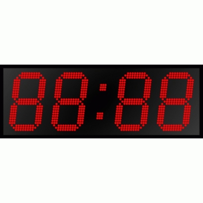 Цифровые вторичные светодиодные часы