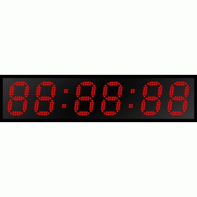 Цифровые вторичные светодиодные часы