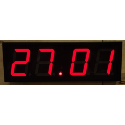 Сетевые цифровые вторичные часы ЧВЦ 100 NTP