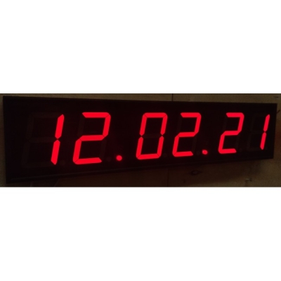 Сетевые цифровые вторичные часы ЧВЦ 100C NTP