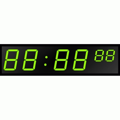 Цифровые вторичные светодиодные часы