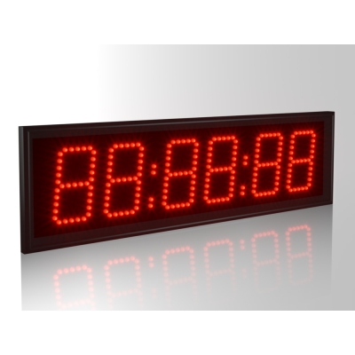 Офисные светодиодные часы, 6 знаков